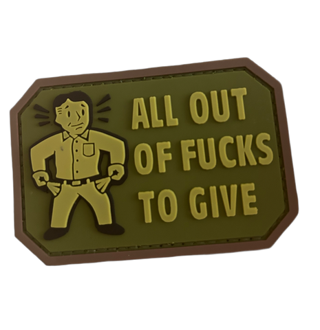 Patch „All Out of Fucks to Give”