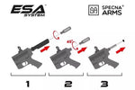 Airsoft Gewehr Specna Arms Daniel Defense® MK18 SA-E19 EDGE™ Kestrel™ ETU 1.14 J Chaos Bronze