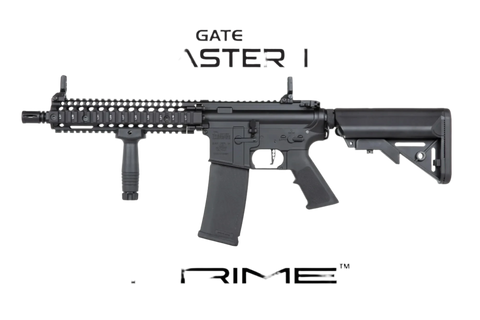 Airsoft Gewehr Specna Arms Daniel Defense® MK18 SA-P19 Prime™ Aster II ETU mit bürstenlosem Motor Schwarz