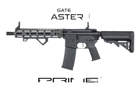 Airsoft Gewehr Specna Arms Daniel Defense® RIS III 10,5'' SA-P27 PRIME™ Aster II ETU mit bürstenlosem Motor Grau