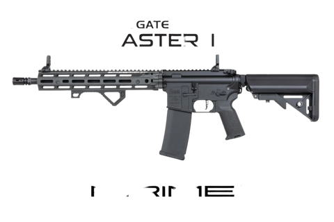 Airsoft Gewehr Specna Arms Daniel Defense® RIS III 12,5'' SA-P28 Prime™ Aster II ETU mit bürstenlosem Motor Grau