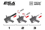 Airsoft Gewehr Specna Arms SA-E12 PDW EDGE™ Kestrel™ ETU 1.14 J Schwarz