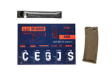 Airsoft Gewehr Specna Arms SA-F03 FLEX™ GATE X-ASR 1.14 J Half-Tan