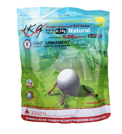 1kg G&G BIO 0,28g BBs - white