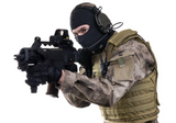 Thermoactive balaclava - black in Verschiedenen Größen