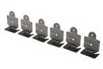 Set mit 6 Zielen aus Metal