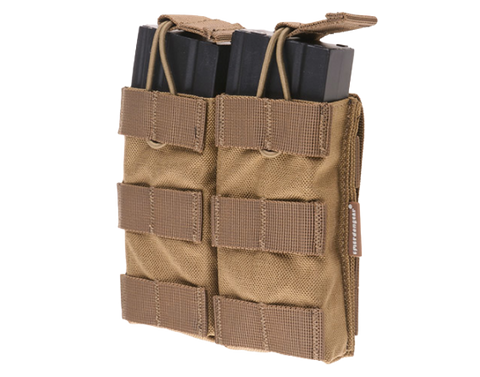 Double Open Top Pouch for M4/M16 Magazine - Coyote Brown - Emerson Gear