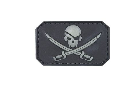 3D Patch - Pirate skull