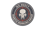 Patch 3D - NO MERCY - KINETIC WORKING GROUP - Schwarz