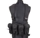 Chest Rigg type tactical vest- schwarz