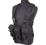Chest Rigg type tactical vest- schwarz