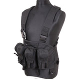 Chest Rigg type tactical vest- schwarz